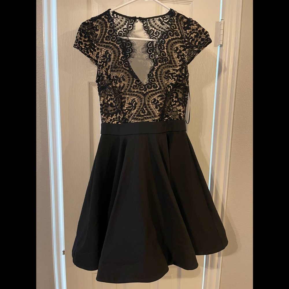 Black Formal Lace Dress